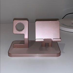 charging stand for iphone and apple watch